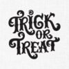 Trick or treat Embroidery Design - 5 Sizes
