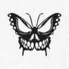 Halloween Butterfly Embroidery Design - 5 Sizes