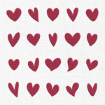 Hearts Bundle Embroidery Design - 5 Sizes