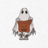 Ghost Embroidery Design - 5 Sizes
