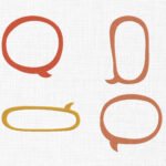 Speech Bubbles Bundle Embroidery Design - 5 Sizes