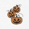 Halloween Pumpkins Embroidery Design - 5 Sizes