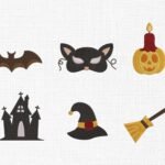 Halloween Bundle Embroidery Design - 5 Sizes