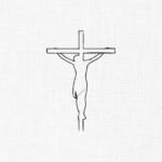 Jesus Cross Embroidery Design - 5 Sizes