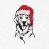 Christmas Dog Embroidery Design - 4 Sizes