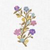 Flower Embroidery Design - 5 Sizes