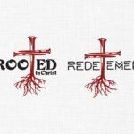Rooted In Christ Crosses Bundle Embroidery Design - 5 Sizes