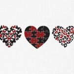 Butterfly Hearts Bundle Embroidery Design - 5 Sizes