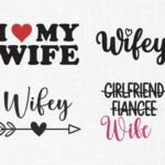 Wife Day Bundle Embroidery Design - 5 Sizes