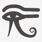 Eye of Horus Symbol Embroidery Design - 5 Sizes
