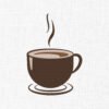 Tea Embroidery Design - 5 Sizes