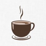 Tea Embroidery Design - 5 Sizes