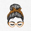 Women Hair Bun Embroidery Design - 5 Sizes