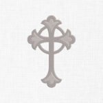 Holy Cross Embroidery Design - 5 Sizes