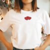 Cute Red Hearts Embroidery Design - 6 Sizes - Image 2
