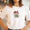 Tulip Flowers Bouquet Embroidery Design - 5 Sizes - Image 2