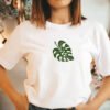 Monstera Leaf Embroidery Design - 5 Sizes - Image 2