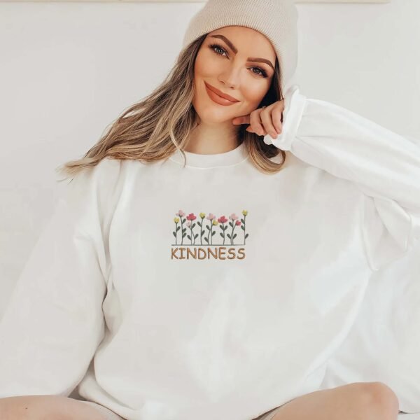 Kindness Meadows Embroidery Design - 5 Sizes - Image 3