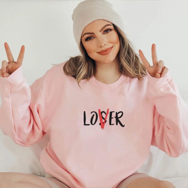 Lover Or Loser Embroidery Design - 5 Sizes - Image 2