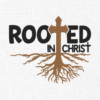 Rooted in Crist Embroidery Design - 5 Sizes