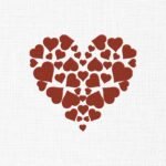 Little Hearts Embroidery Design - 5 Sizes
