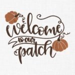 Welcome Autumn Embroidery Design - 5 Sizes