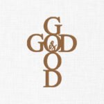God is good Embroidery Design - 5 Sizes