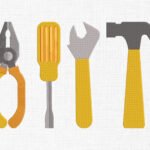 Tools Bundle Embroidery Design - 6 Sizes