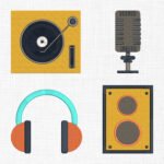 Sound System Bundle Embroidery Design - 4 Sizes