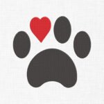 Paw Embroidery Design - 5 Sizes