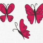 Butterflies Bundle Embroidery Design - 5 Sizes