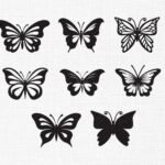 Butterfly Bundle Embroidery Design - 5 Sizes