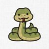 Snake Embroidery Design - 5 Sizes