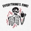 Halloween Skeleton Embroidery Design - 5 Sizes