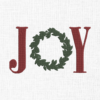 Christmas Joy Embroidery Design - 5 Sizes
