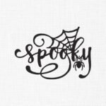 Spooky Embroidery Design - 5 Sizes