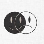 Smiley and Sad Face Emoji Embroidery Design - 5 Sizes