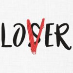 Lover Or Loser Embroidery Design - 5 Sizes