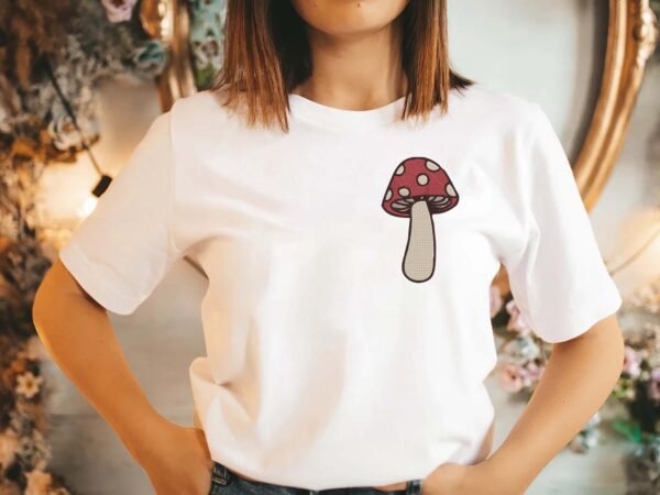 Mushrooms Bundle Embroidery Design - 5 Sizes - Image 2