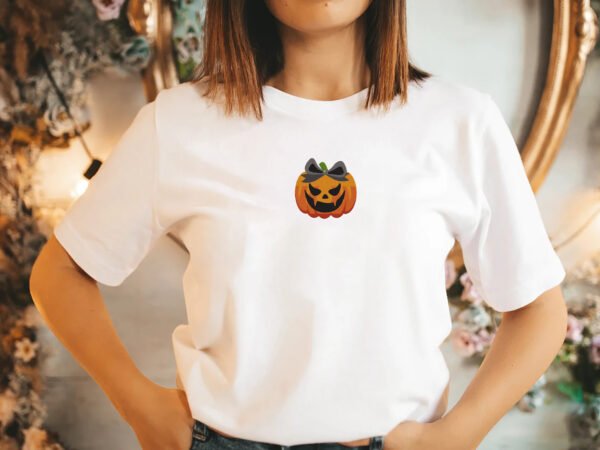 Halloween Pumpkin Embroidery Design - 6 Sizes - Image 2