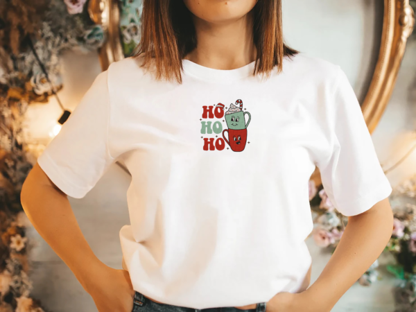 Ho ho ho Embroidery Design - 5 Sizes - Image 2