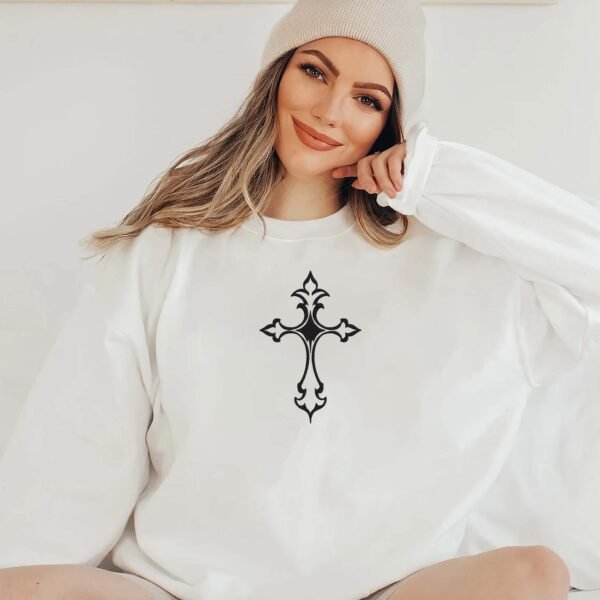 Holy Crosses Embroidery Design - 5 Sizes - Image 3