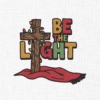 Be the Light Embroidery Design - 5 Sizes