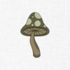 Fungus Mushrooms Embroidery Design - 5 Sizes