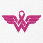 Cancer Awareness Embroidery Design - 5 Sizes