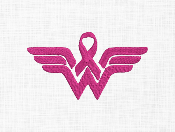 Cancer Awareness Embroidery Design - 5 Sizes