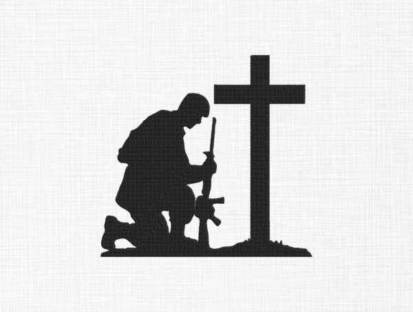 Christians Memorial Day Embroidery Design - 5 Sizes