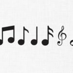Musical Notes Embroidery Design - 5 Sizes