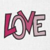 Love Embroidery Design - 5 Sizes