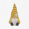 Bee Gnome Embroidery Design - 5 Sizes